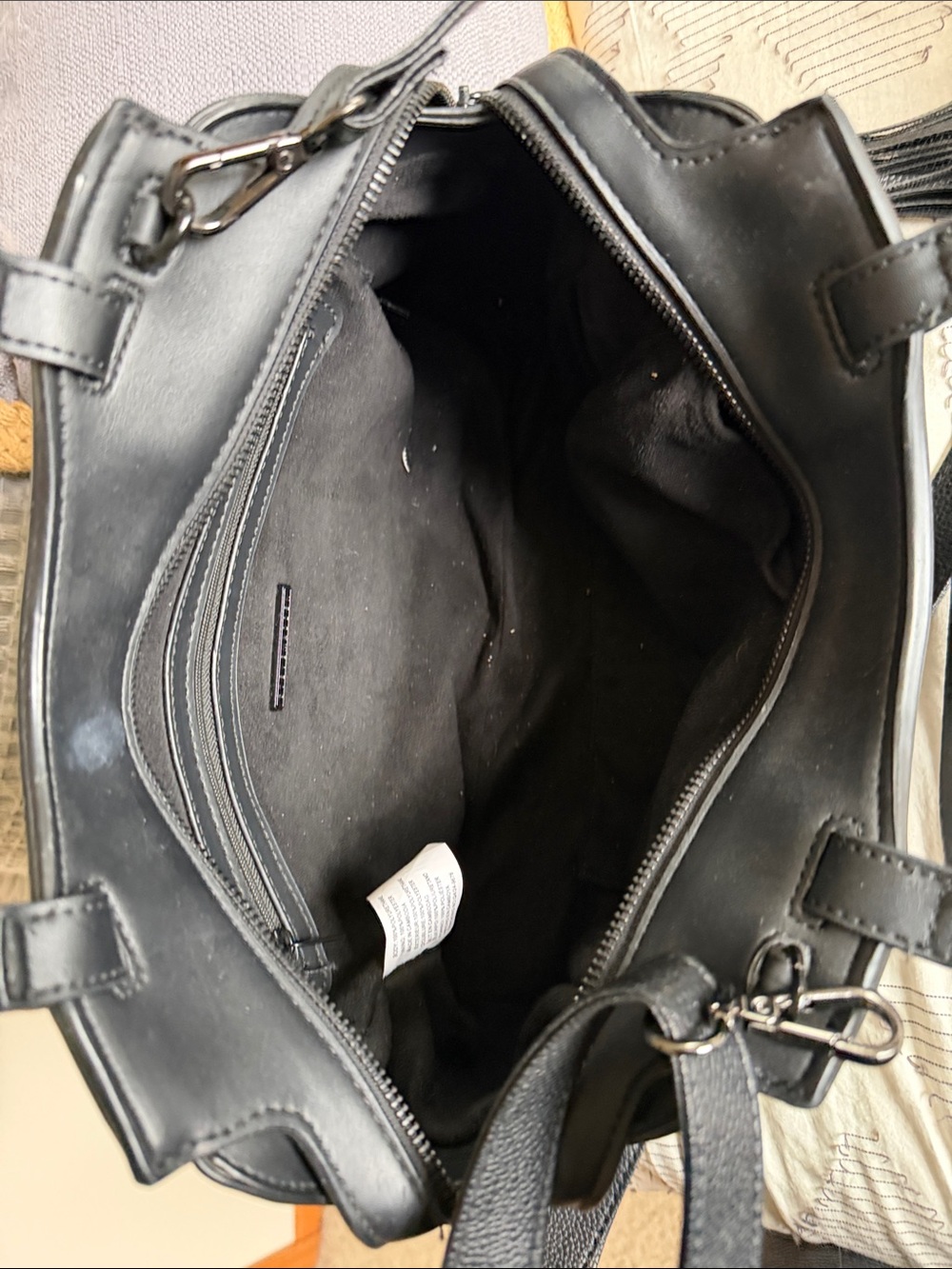Steve Madden Bcharmy Black Satchel - Picture 8 of 8